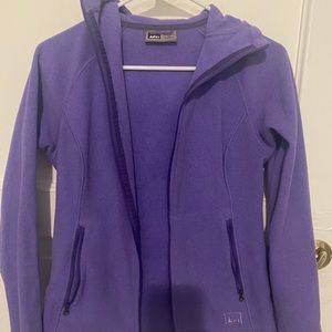 REI Women Zip Jacket with Hood XS